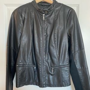 Kenner Cole Faux Leather Jacket